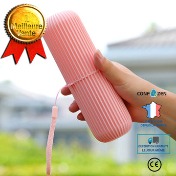 Tasse de gargarisme de voyage tasse de lavage simple boîte de brosse à dents portable ensemble boîte de rangement de produits